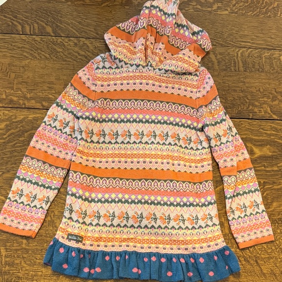 Matilda Jane Keep Me Cozy Hoodie Sweater Girls size 8 - Picture 6 of 13